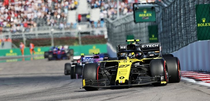 Hülkenberg, en el GP de Rusia 2019