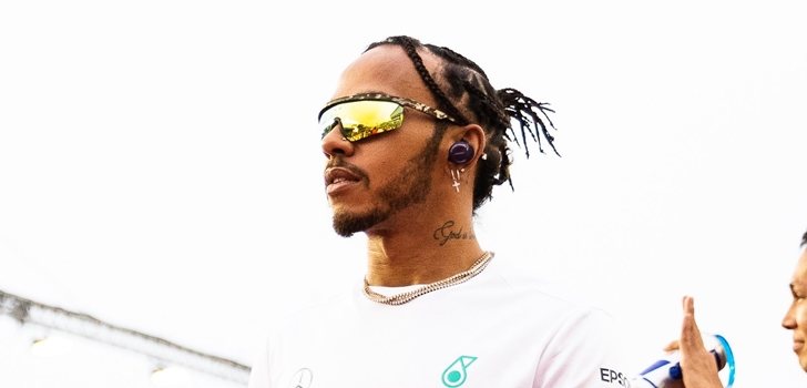 Hamilton, concentrado antes del GP de Rusia