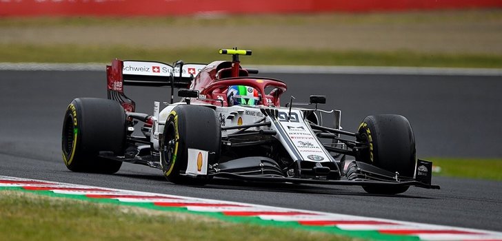 Giovinazzi sufre un problema hidráulico en los Libres 1 de Japón