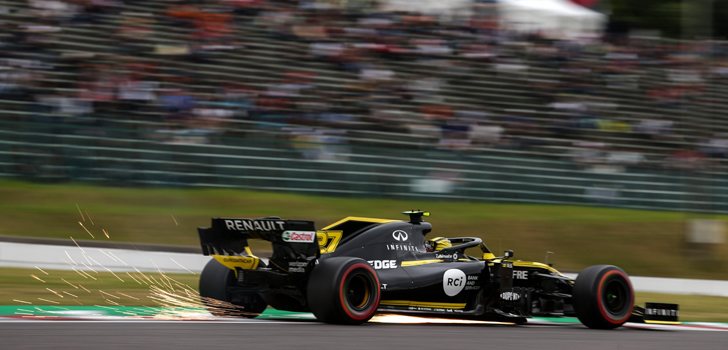 Daniel Ricciardo, rodando en Suzuka