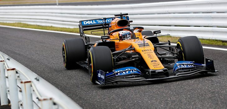 Carlos Sainz, contento con el ritmo en Suzuka