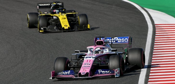 Pérez, por delante de Ricciardo en Japón