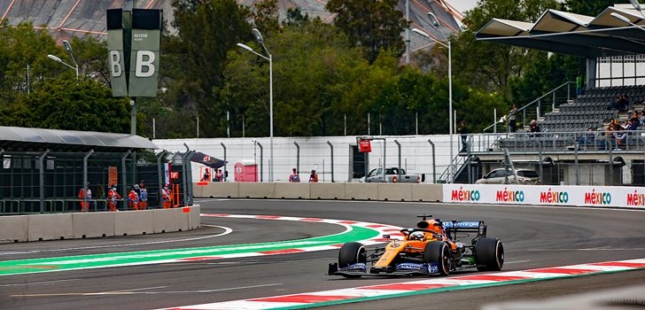Sainz rueda en los libres 1 del GP de México