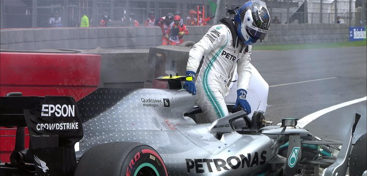 Accidente de Valtteri Bottas en Q3