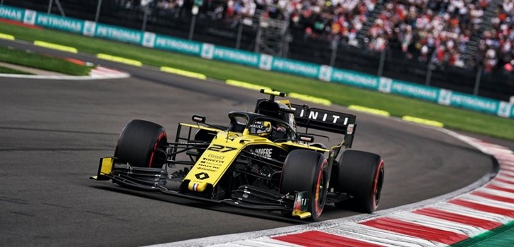 Nico Hülkenberg, en la Q2 de la qualy del GP de México