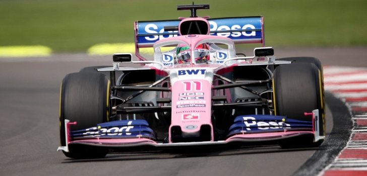 checo perez mexico 2019