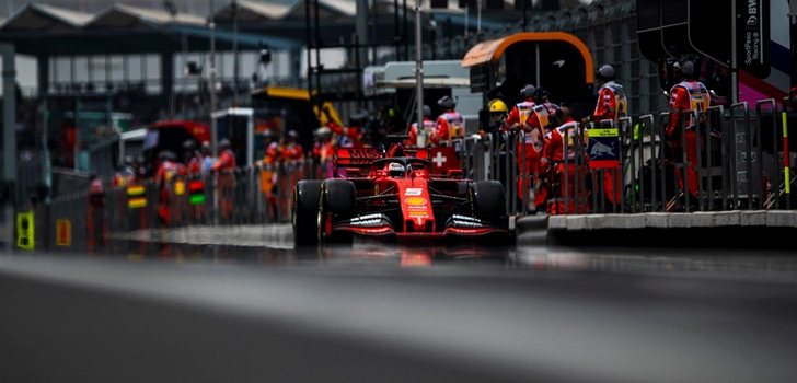 Vettel, en el Autódromo Hermanos Rodríguez