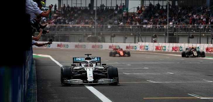 Lewis Hamilton gana el GP de México 2019