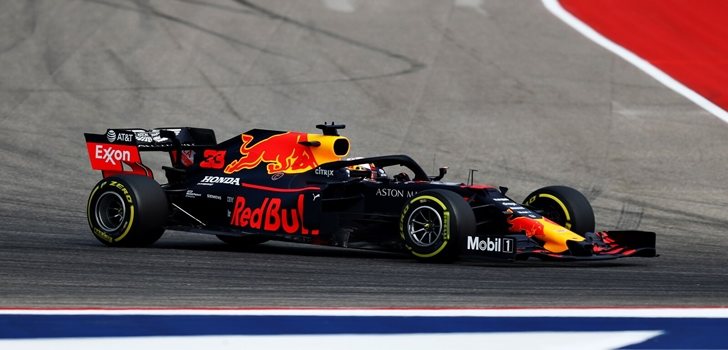 Verstappen, en los Libres 2 del GP de Estados Unidos