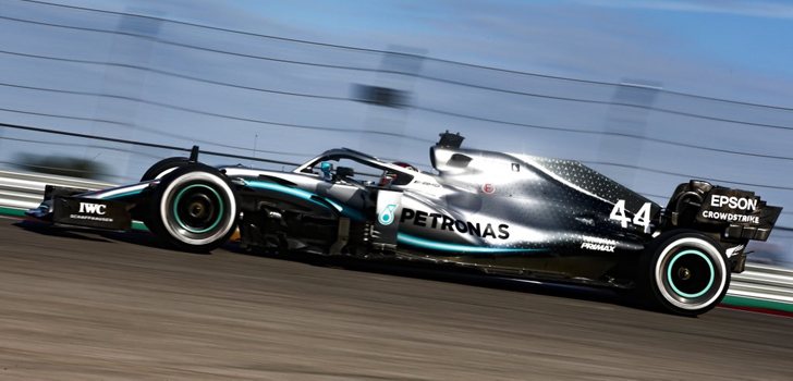 Lewis Hamilton, el mejor en Libres 2 en Estados Unidos