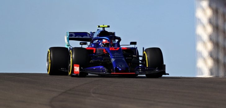 Pierre Gasly rueda en Austin