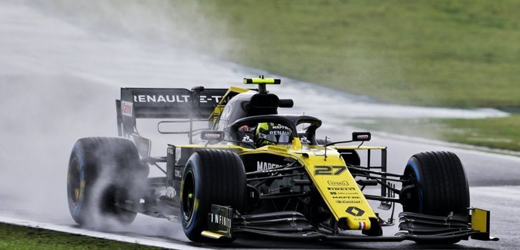 Nico Hulkenberg en el GP de Brasil