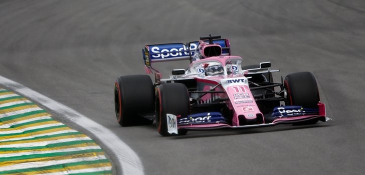 Sergio Pérez, 15º en la Qualy del GP de Brasil 2019