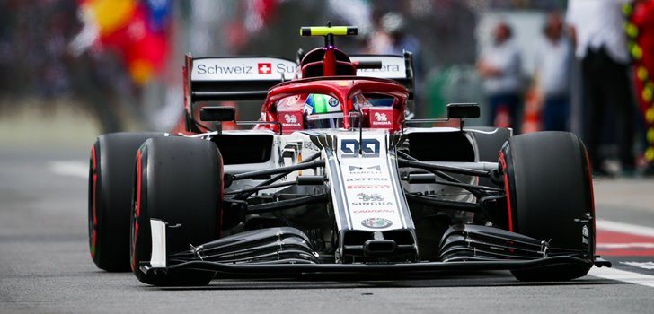 Antonio Giovinazzi en el GP de Brasil)