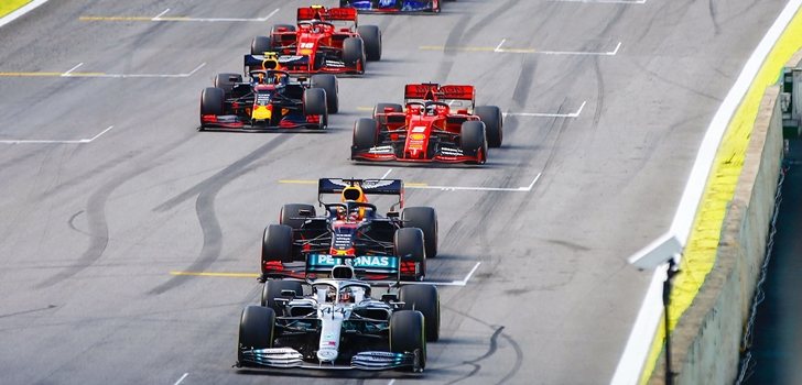 Hamilton lidera el GP de Brasil