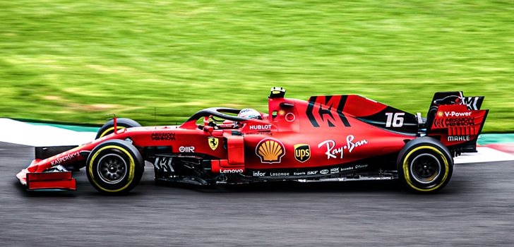 Leclerc, en el GP de Brasil 2019