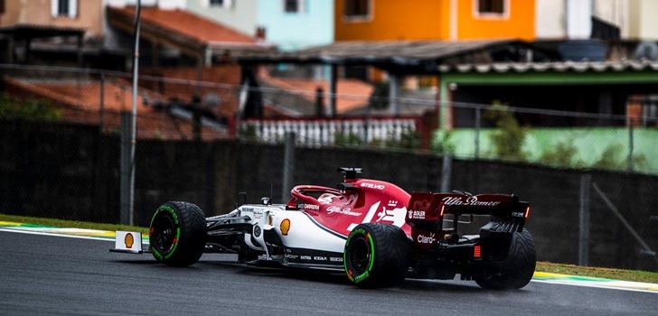 Räikkönen, en los Libres 1 del GP de Brasil 2019