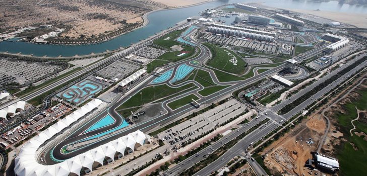 Vista aérea GP Abu Dabi