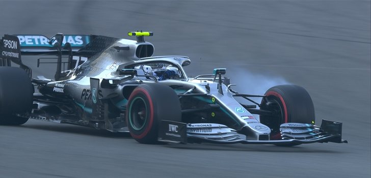 Bottas bloquea en los Libres 3