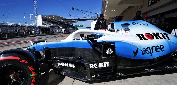 Nicholas Latifi, subido en el FW42