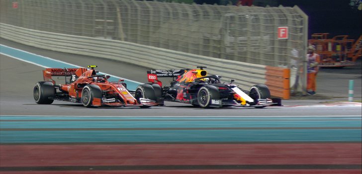 Batalla entre Verstappen y Leclerc en Abu Dabi