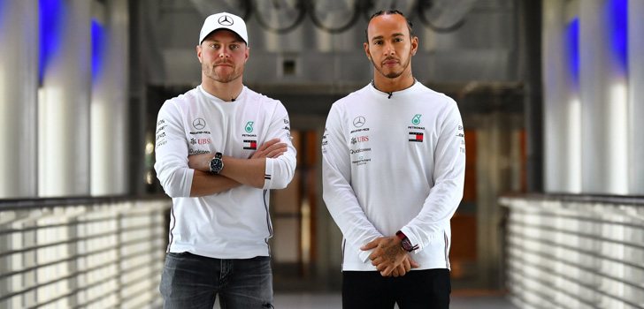 Alineación de Mercedes 2020: Bottas y Hamilton