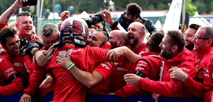 Charles Leclerc, resultados fantásticos en Ferrari