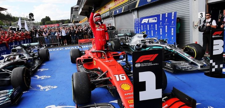 leclerc ferrari 2019