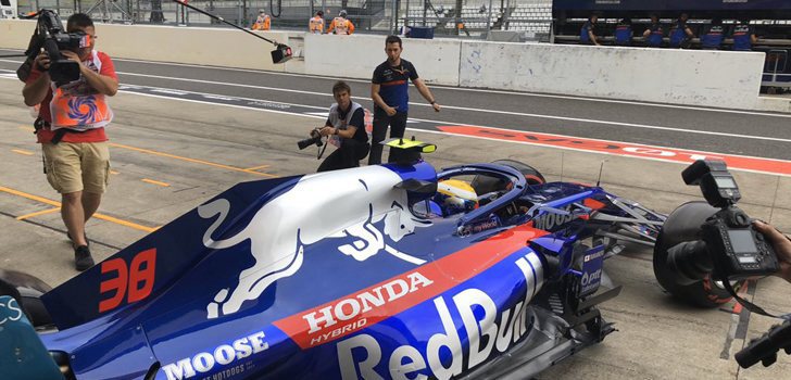 Naoki Yamamoto, en Suzuka con el STR14