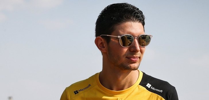 Ocon, tras los test postcarrera de Abu Dabi