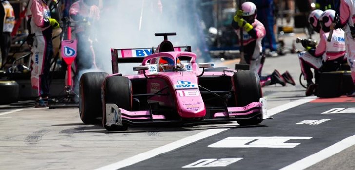 Tatiana Calderón, en el Mundial de F2