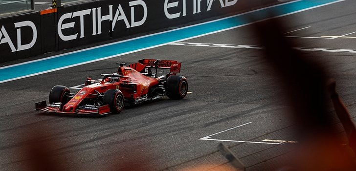 Sebastian Vettel, en Abu Dabi