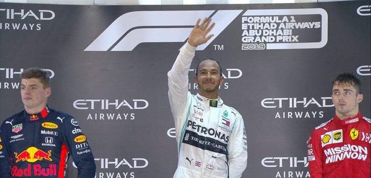 Lewis Hamilton, por delante de Verstappen y Leclerc