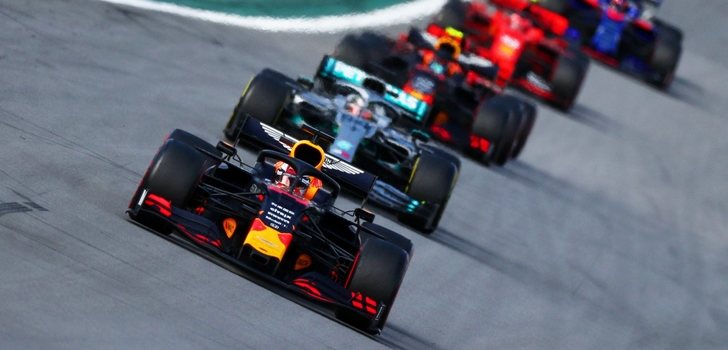 Los monoplazas de F1, en Estados Unidos