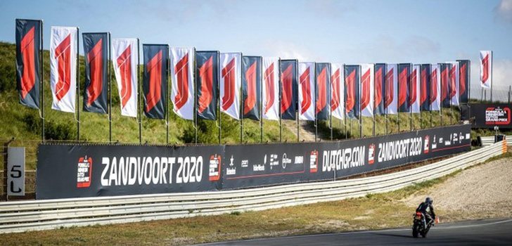 Circuito de Zandvoort desde arriba