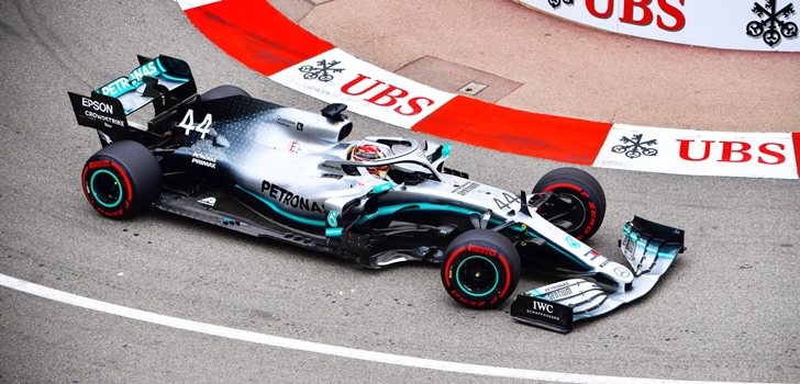 Hamilton, en el GP de Mónaco 2019