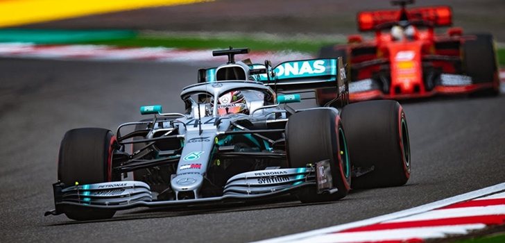 Hamilton, por delante de Vettel en China