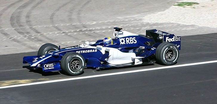 Rosberg compite con Williams en la temporada 2006