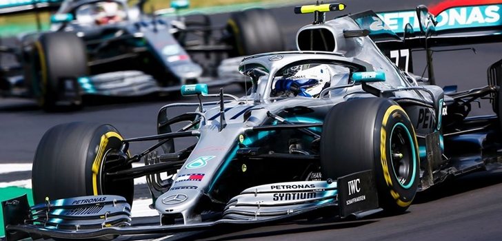 Hamilton y Bottas, en la temporada 2019 de F1