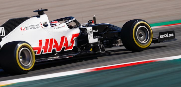 Kevin Magnussen, satisfecho con el Vf-20)