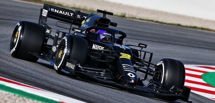 Ricciardo, en los test 2 de Barcelona