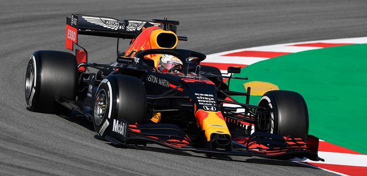 Verstappen, el pasado miércoles en los test de Barcelona