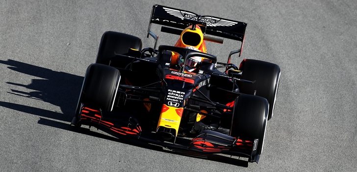 Verstappen, en los test 4 de Barcelona