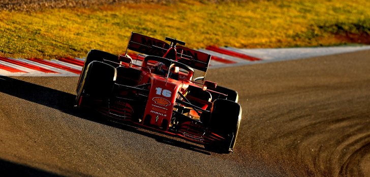 leclerc montmelo 2020