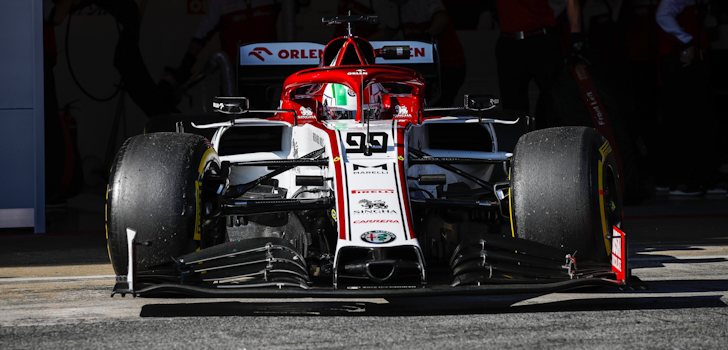 Antonio Giovinazzi, decepcionado con su último día de test