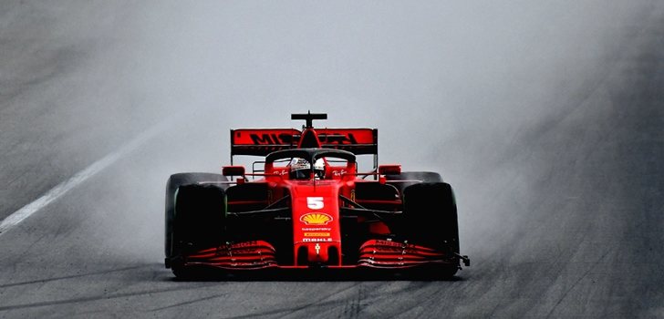 Vettel, a los mandos del SF1000