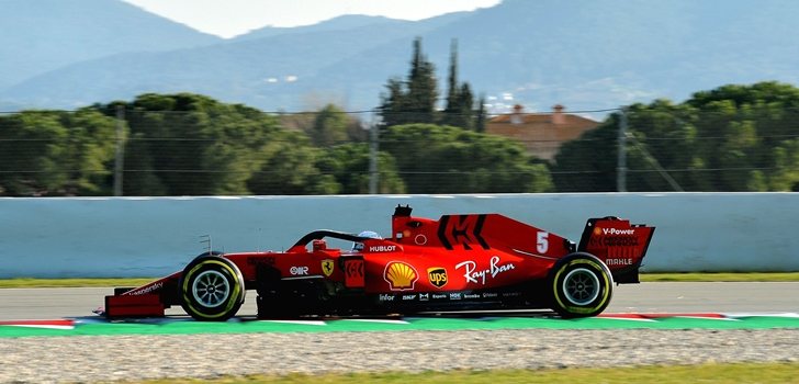 Vettel, a los mandos del SF1000