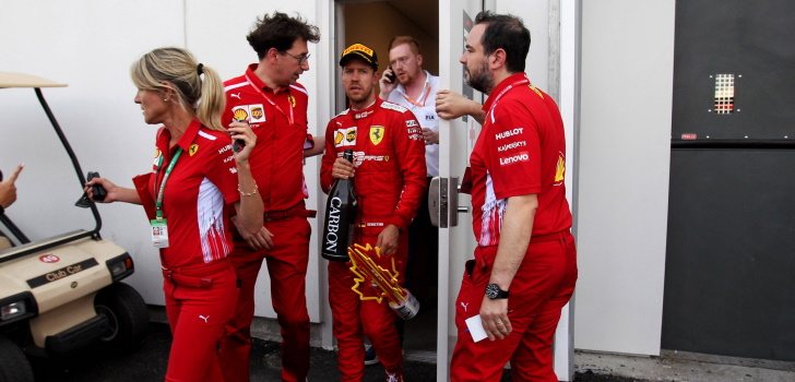 FERRARI ABRE LA PUERTA A VETTEL