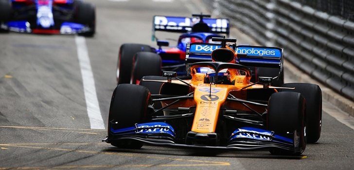 Carlos Sainz, en el GP de Mónaco 2019