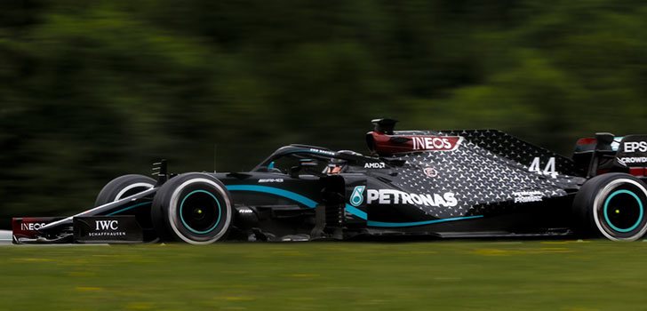 Lewis Hamilton ha liderado los Libres 1 de Austria